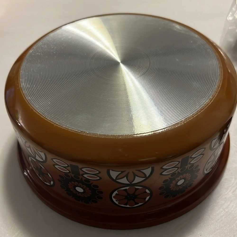 Ekco Eterna Country Garden Teflon Covered Sauce Pan NOS in box